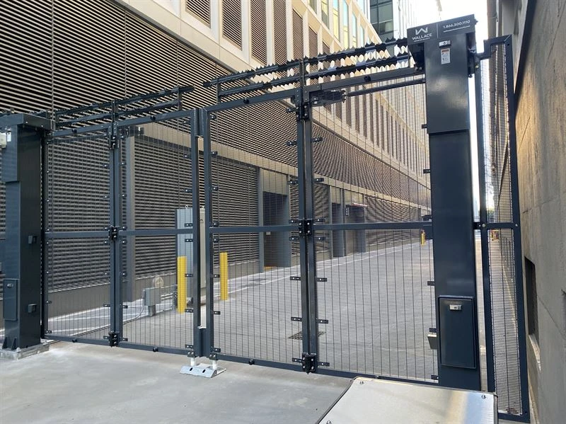 Wallace & Wallace und Wallace Perimeter Security fertigen unter anderem Torlösungen.