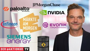 Märkte am Morgen: DAX startet Stabilisierungsversuch; Brent‑Öl, US‑Renditen, JPMorgan, Nvidia, Palo Alto Networks, Evonik, Deutsche Telekom, Siemens Energy, Henkel im Fokus 