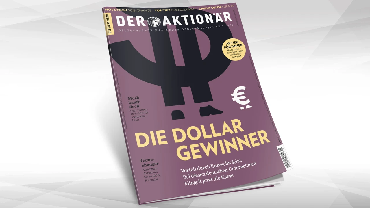 Die Dollar-Gewinner – diese Titel profitieren jetzt von der Euro-Schwäche