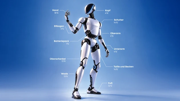 Humanoide Roboter vor dem durchstarten?