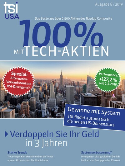 TSI USA: Jetzt einsteigen – alle Trends intakt