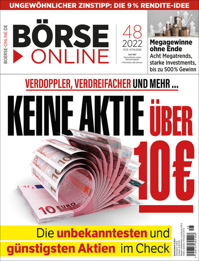 Die aktuelle Ausgabe von Börse Online: BÖRSE ONLINE 48/22