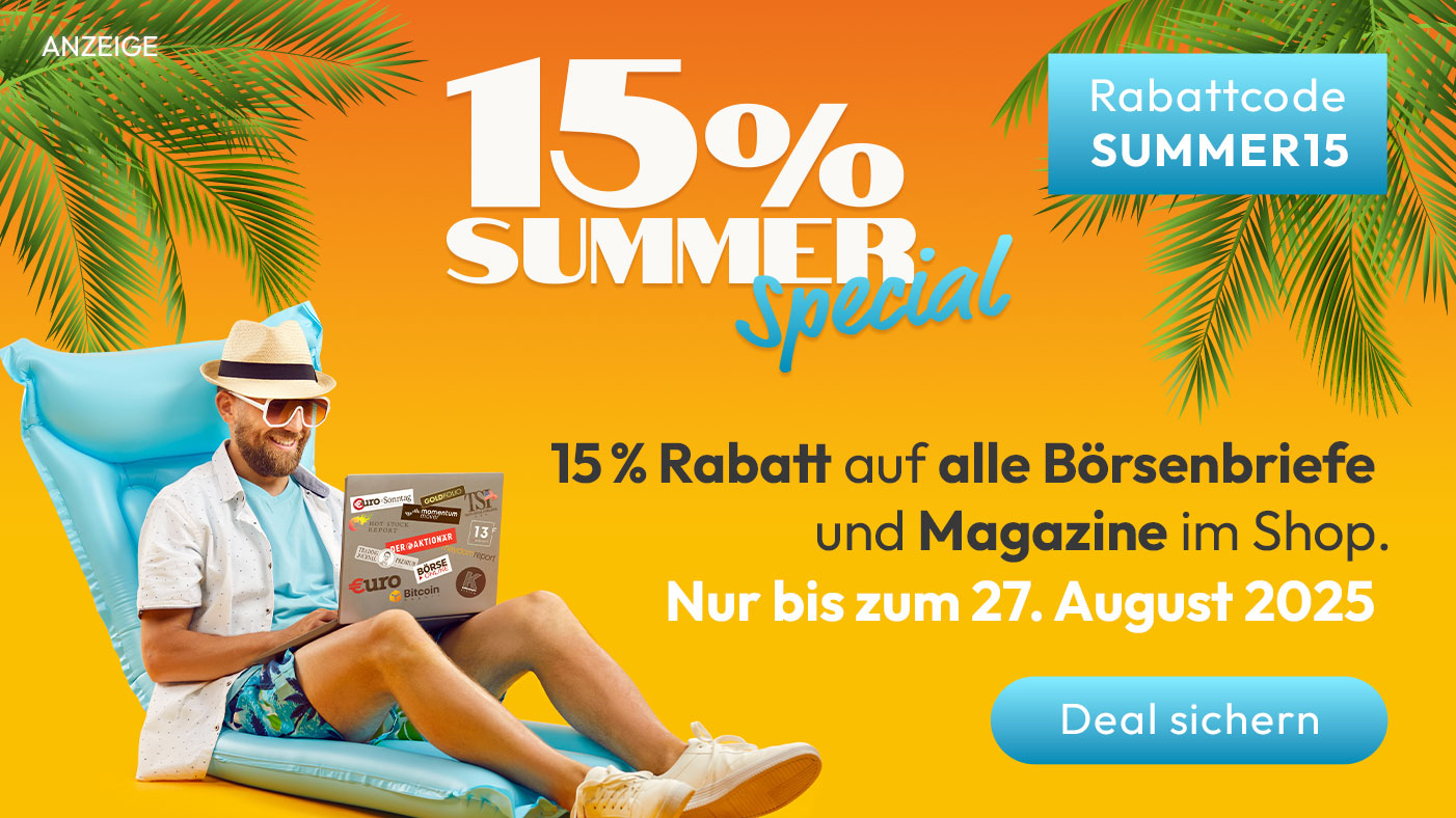 15% Summer Sale
