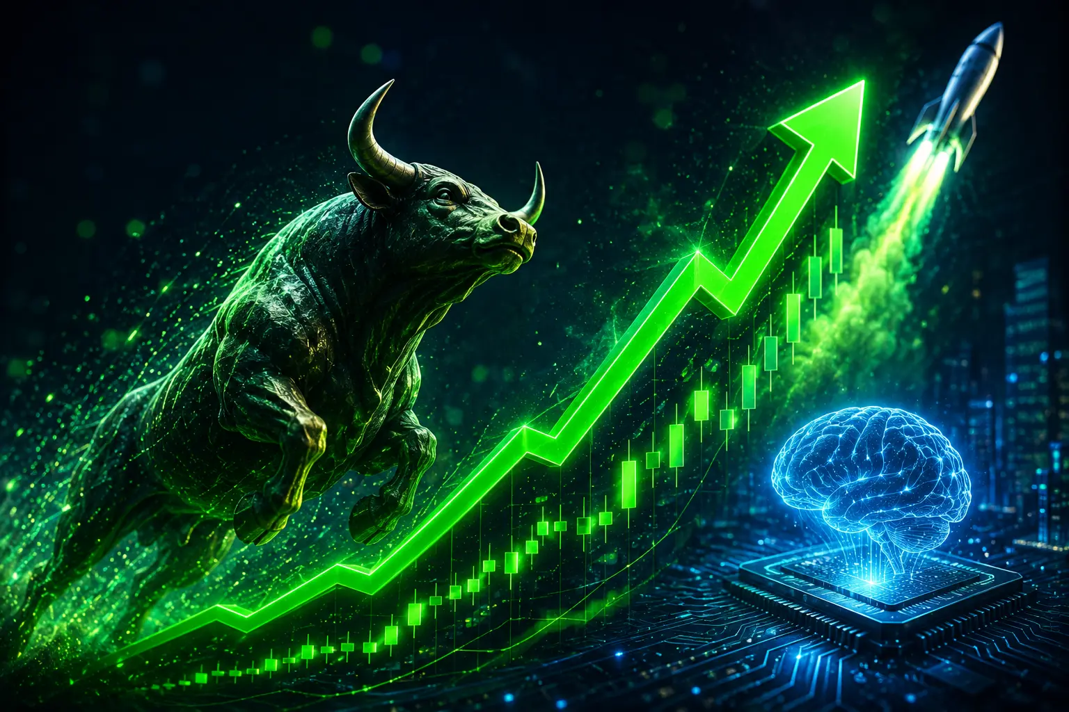 Investmentbank sagt: So hoch steigt der Aktienmarkt dieses Jahr noch  (Foto: ChatGPT)