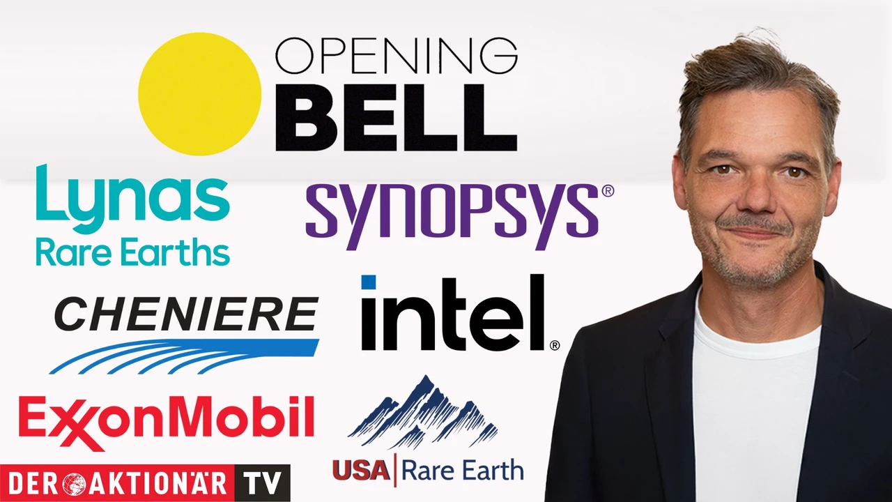 Opening Bell: Wall Street startet unverändert; Intel, Lynas Rare Earth, USA Rare Earth, ExxonMobil, Cherniere Energy, Micron im Fokus
