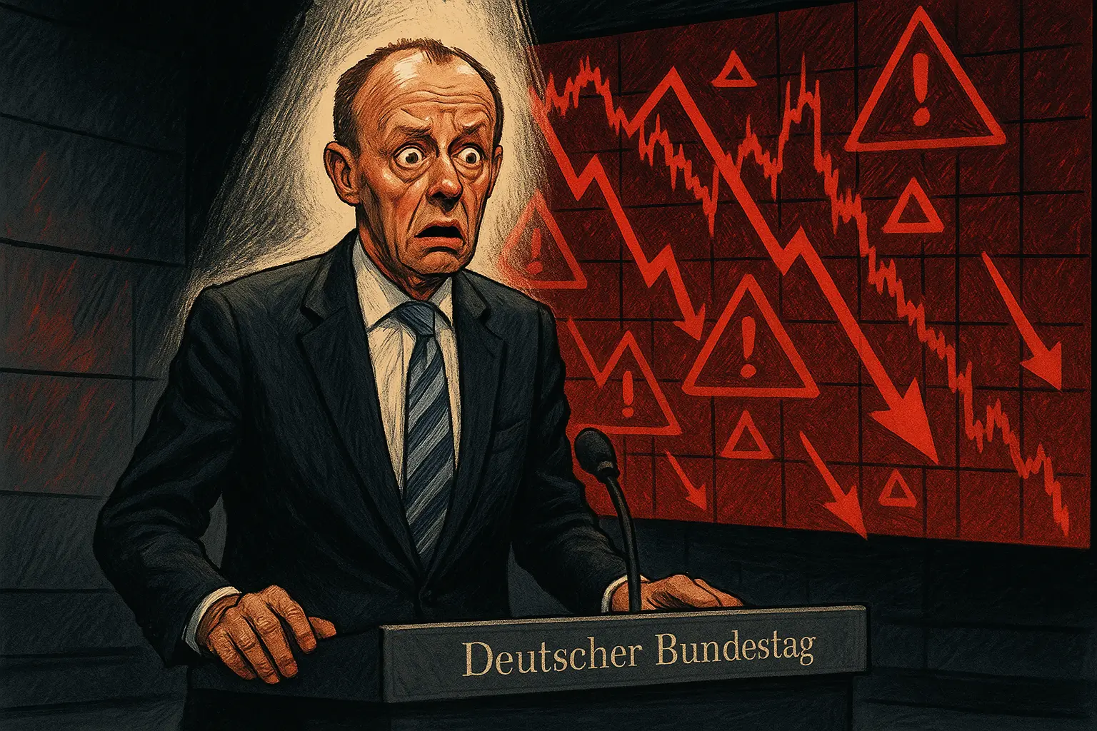 Kanzler&#8209;Schock im Bundestag: Merz fällt durch – jetzt brechen Rüstungsaktien ein (Foto: )