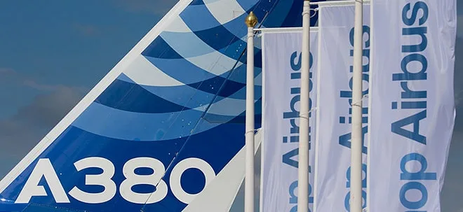 Airbus&#8209;Aktie: Konzern lässt Boeing bei Neuaufträgen hinter sich &#8209; Zittern um A380 (Foto: Börsenmedien AG)