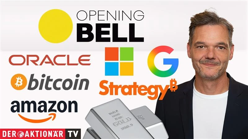 Opening Bell: Wall Street startet Erholungsversuch; Bitcoin, Strategy, Microsoft, Constellation Energy, Amazon, Vistra Energy, Alphabet im Fokus