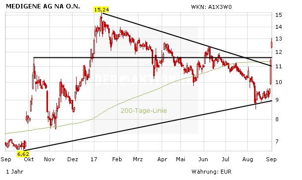 Medigene Gibt Vollgas Kite Ubernahme Und Us Konferenz Schuren Fantasie Der Aktionar