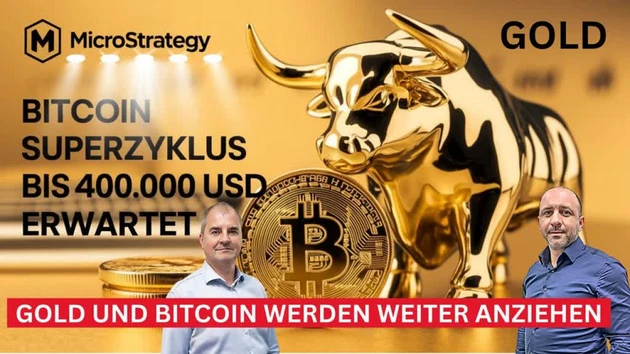 Zinswende und Superzyklus erwartet! Weiter freie Fahrt für Goldpreis und Bitcoin?