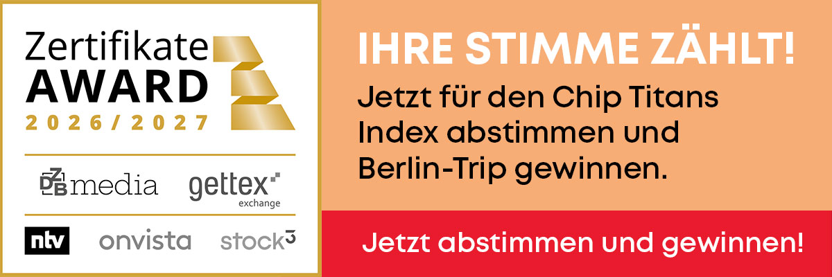 Ihre Stimme zählt: Jetzt für den Chip Titans Index abstimmern und Berlin-Trip gewinnen