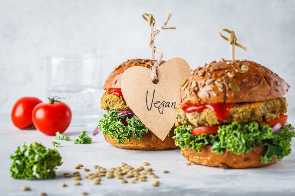 Auch vegan ein Genuss: Burger in allen Variationen (Serviervorschlag)