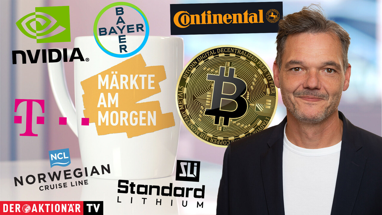 Märkte am DAX auf Rekordjagd; Bitcoin, Nvidia, Norwegian Cruise