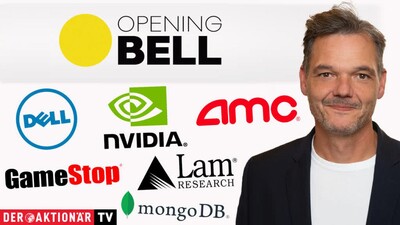 Opening Bell: Nasdaq 100, S&P 500, Gamestop, AMC Entertainment, Dell, Salesforce, Nvidia, AMD, Lam Research, MongoDB
