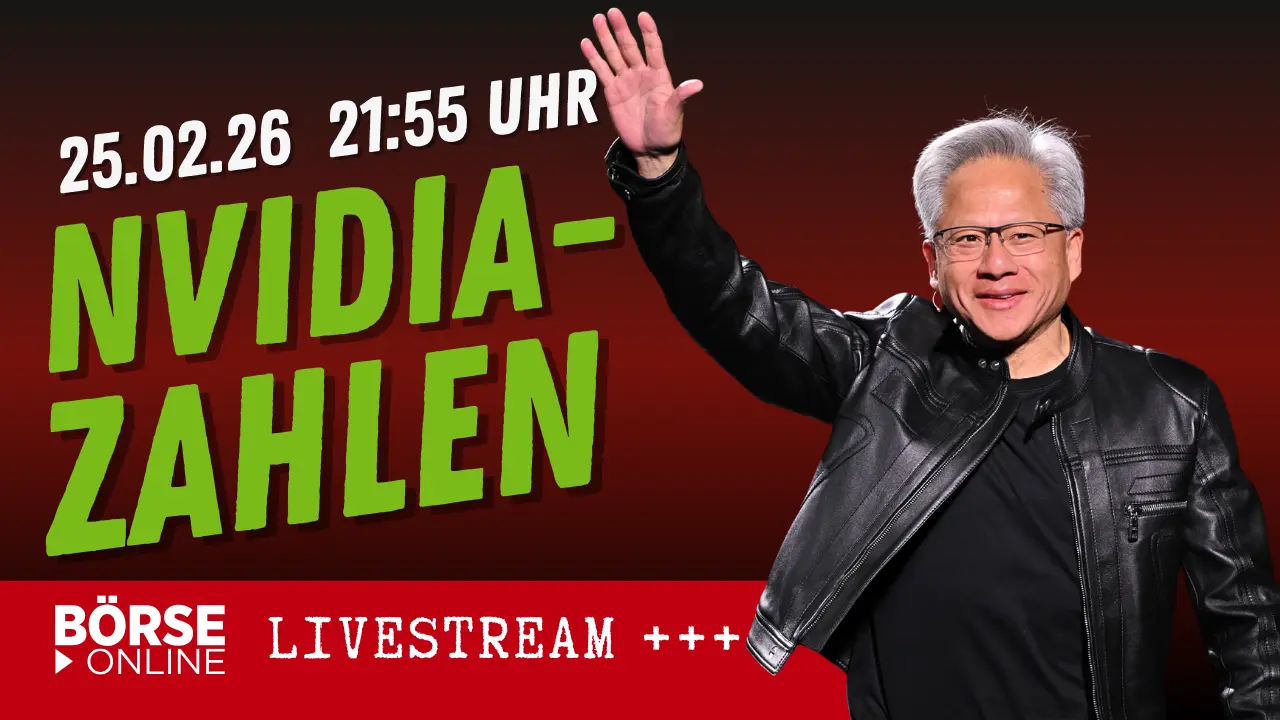 Die Nvidia‑Zahlen am  25.2. live auf BÖRSE ONLINE@YouTube  (Foto: )
