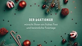: DER AKTIONÄR wünscht frohe Weihnachten 