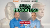 Bitcoin: Trump – Fliegt uns bald alles um die Ohren? Bitcoin | AMD | Strategy | Starbucks