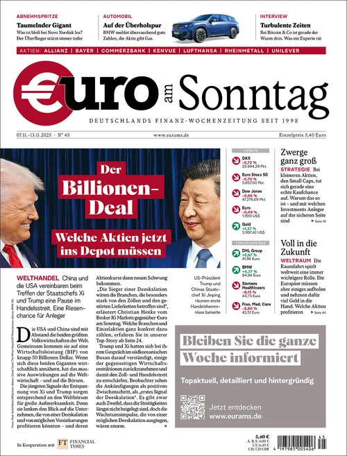 Euro am Sonntag 45/25