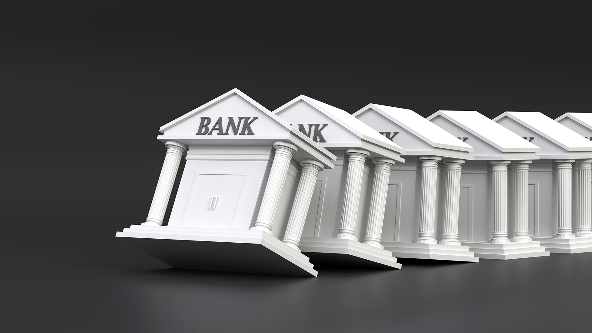 Studie zeigt: 190 weitere Banken könnte das Schicksal der SVB ereilen (Foto: bht2000/Shutterstock)