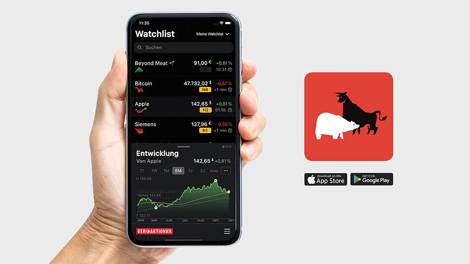 DER AKTIONÄR: Neue App für iOS und Android ab sofort verfügbar