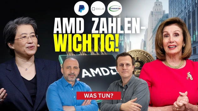 Pelosi verkauft PayPal! AMD, Oklo, Super Micro Computer, Silber, Bitcoin, VIX in der Analyse