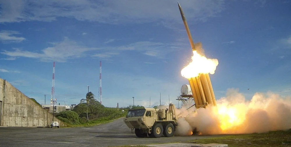 Raketen- und Drohnen-Abfangsystem THAAD von Lockheed Martin 