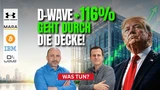D-Wave Quantum Inc: Quantensprung dank Finanzspritze! D‑Wave, IBM, Mara, Under Armour, Bitcoin im Check