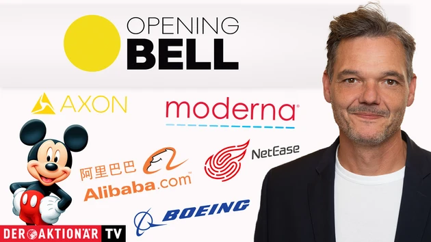 Opening Bell: Wall Street startet im Minus; Boeing, Disney, Applied Materials, Alibaba, Axon Enterprise im Fokus