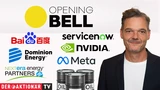 DJ Industrial Average: Opening Bell: Börsen in New York starten schwächer; Brent, Baidu, Nvidia, Meta, NexteraEnergy, Dominion Energy, ServiceNow im Fokus