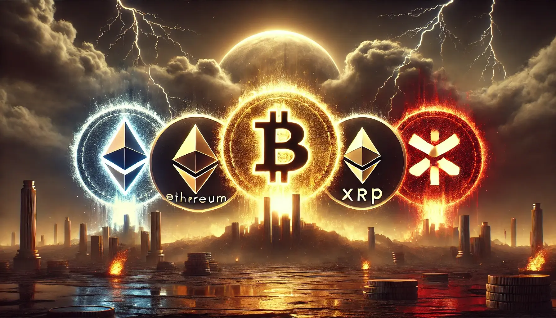 Ethereum, Solana, XRP, Cardano: So brenzlig war es für Kryptowährungen selten (Foto: ChatGPT)