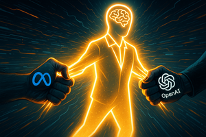 KI‑Krieg: Meta lockt OpenAI‑Talente mit 100‑Millionen‑Dollar‑Bonus  / Foto: ChatGPT/Sora