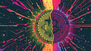 Bitcoin erneut unter Druck – wichtiges Event wirft Schaftten voraus  / Foto: Midjourney/Werbefritz_KI