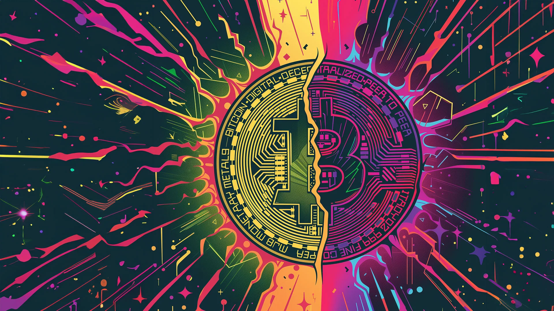 Nur noch 3 Tage: Crashen Bitcoin und Ethereum jetzt vor dem wichtigen Bitcoin Halving? (Foto: Midjourney/Werbefritz_KI)