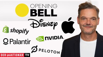 Opening Bell: Peloton, Palantir, Nvidia, Disney, Apple, Shopify