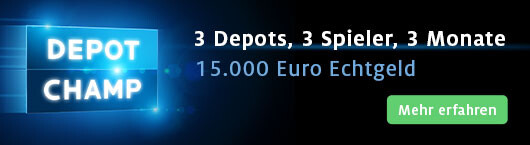 Depot Champ, 3 Depots, 3 Spieler, 3 Monate, 15.000 Euro Echtgeld