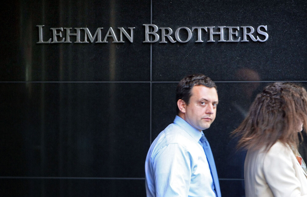 Die Insolvenz von Lehman Brohters ist zum Sinnbild für die Weltfinanzkrise 2007/2008 geworden, die sich aus einer Blase auf dem Immobilienmarkt entwickelt hat.