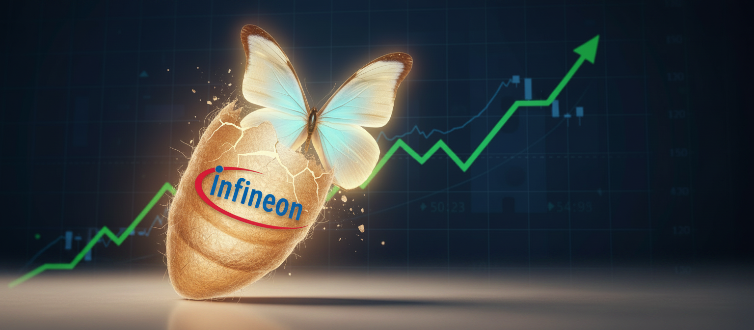 Nach 26 Jahren: Infineon‑Aktie auf Allzeithoch! Das sind die Gründe (Foto: BÖRSE ONLINE/Gemini Flash 2.5 (KI-generiert))