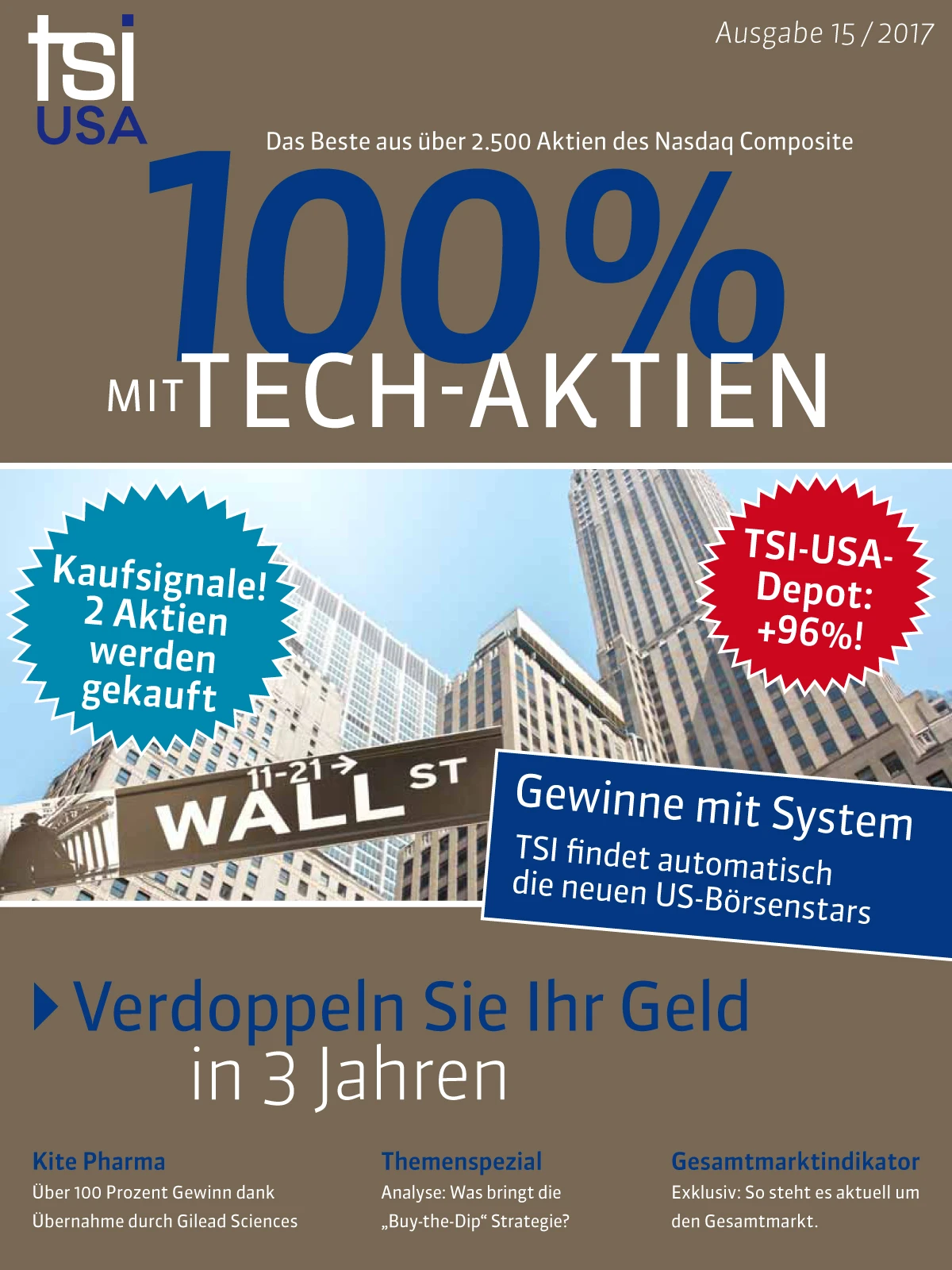 TSI USA: Depot kurz vor Verdopplung – zwei neue Käufe!
