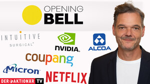 Opening Bell: Wall Street mit erneutem Erholungsversuch; Netflix vor Zahlen, Intuitive Surgical, Nvidia, Coupang, Alcoa, Micron Technology im Fokus  / Foto: bmag