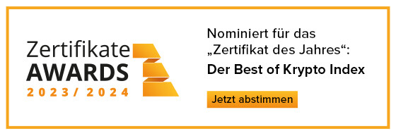 ZertifikateAwards 2023/2024: Best of Krypto Index