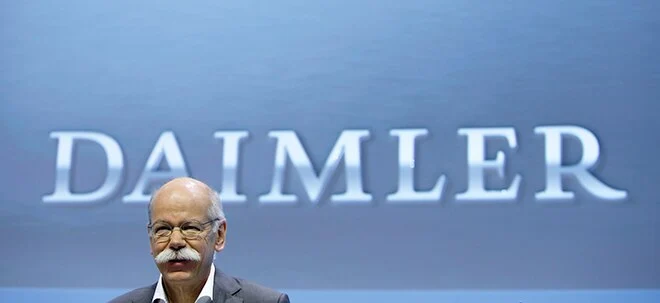 Daimler&#8209;Aktie fällt nach Gewinneinbruch an DAX&#8209;Ende (Foto: Börsenmedien AG)