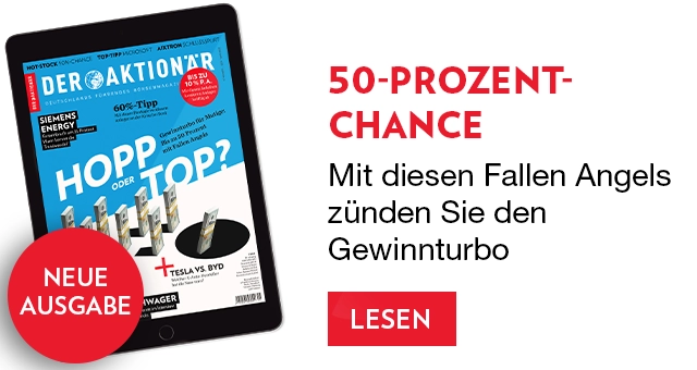 DER AKTIONÄR aktuelle Ausgabe 45+23