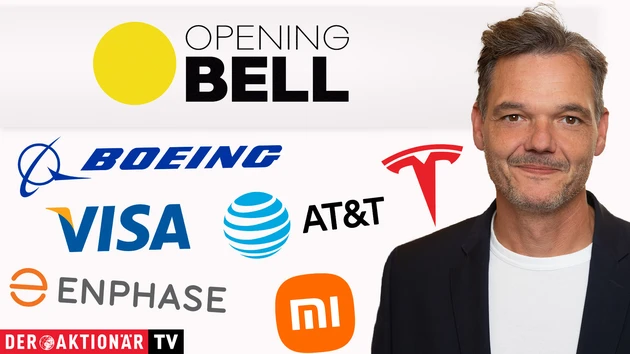 Opening Bell: Tech‑Aktien am Mittwoch erneut fester; Tesla, Boeing, Xiaomi, Enphase, AT&T, Visa im Fokus