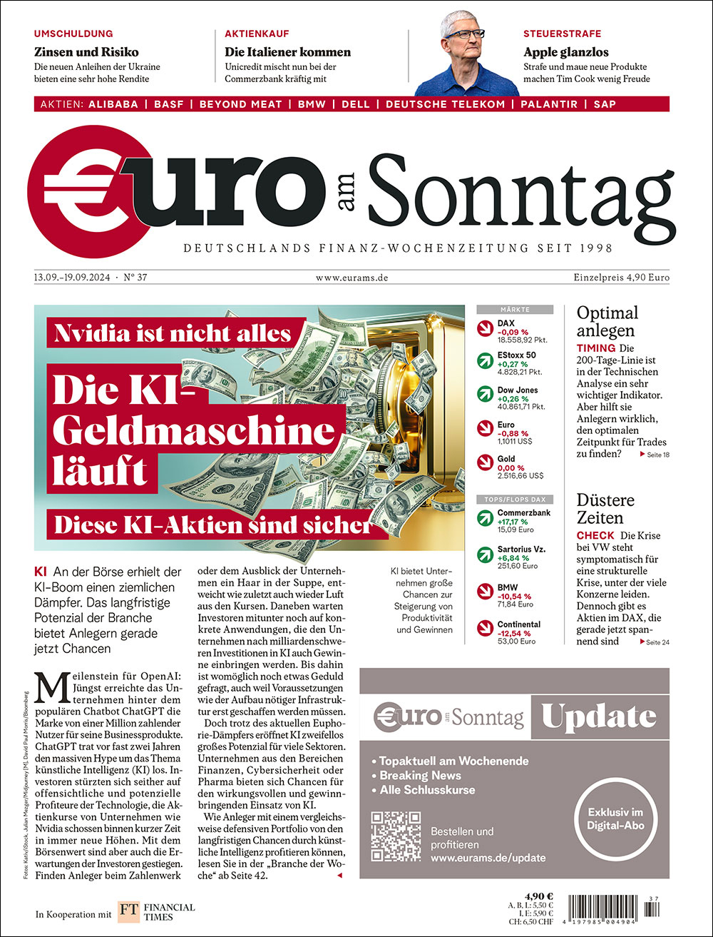 €uro am Sonntag Ausgabe 37/2024