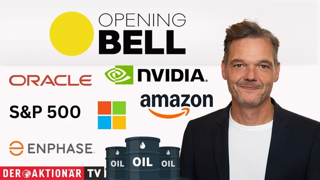 Opening Bell: Wall Street trotzt Nahost‑Krise; WTI, Gold, Amazon, Microsoft, Enphase, Oracle, Nvidia im Fokus