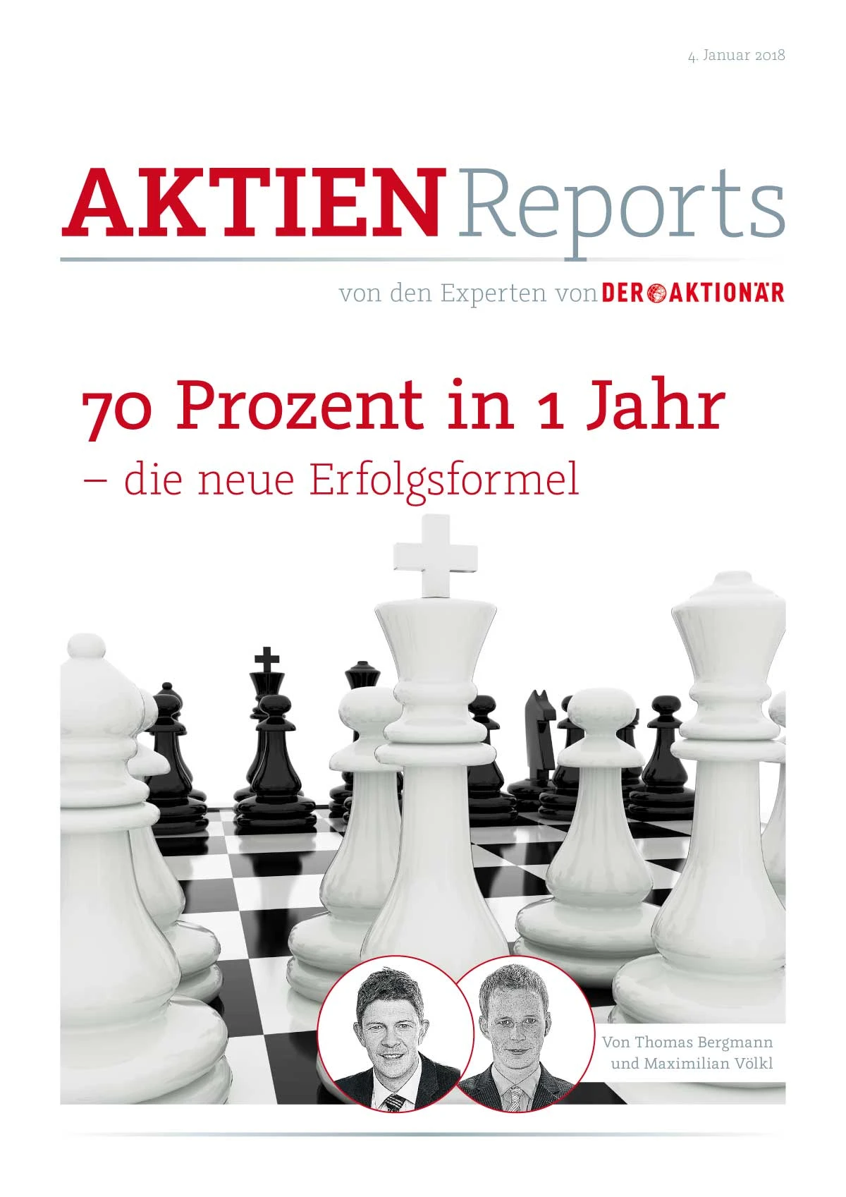 70 Prozent in 1 Jahr - die neue Erfolgsformel