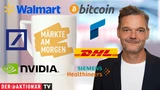 DAX: Märkte am Morgen: DAX rutscht unter 23.000 Punkte; Bitcoin, Nvidia, Walmart, Rheinmetall, Siemens Healthineers, Deutsche Bank im Fokus  