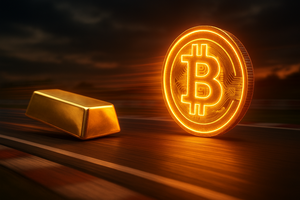 Bitcoin überholt Gold: Neuer Rekord!  / Foto: ChatGPT/Sora