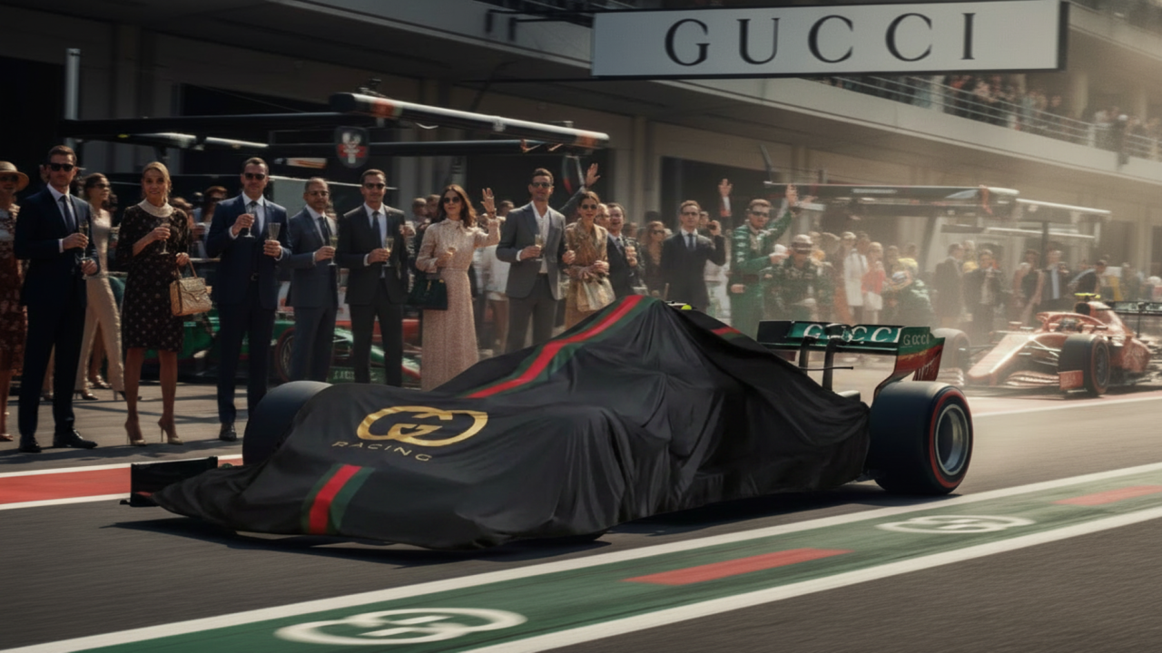 Gucci gibt Gas: Millionen-Wette auf die Formel 1