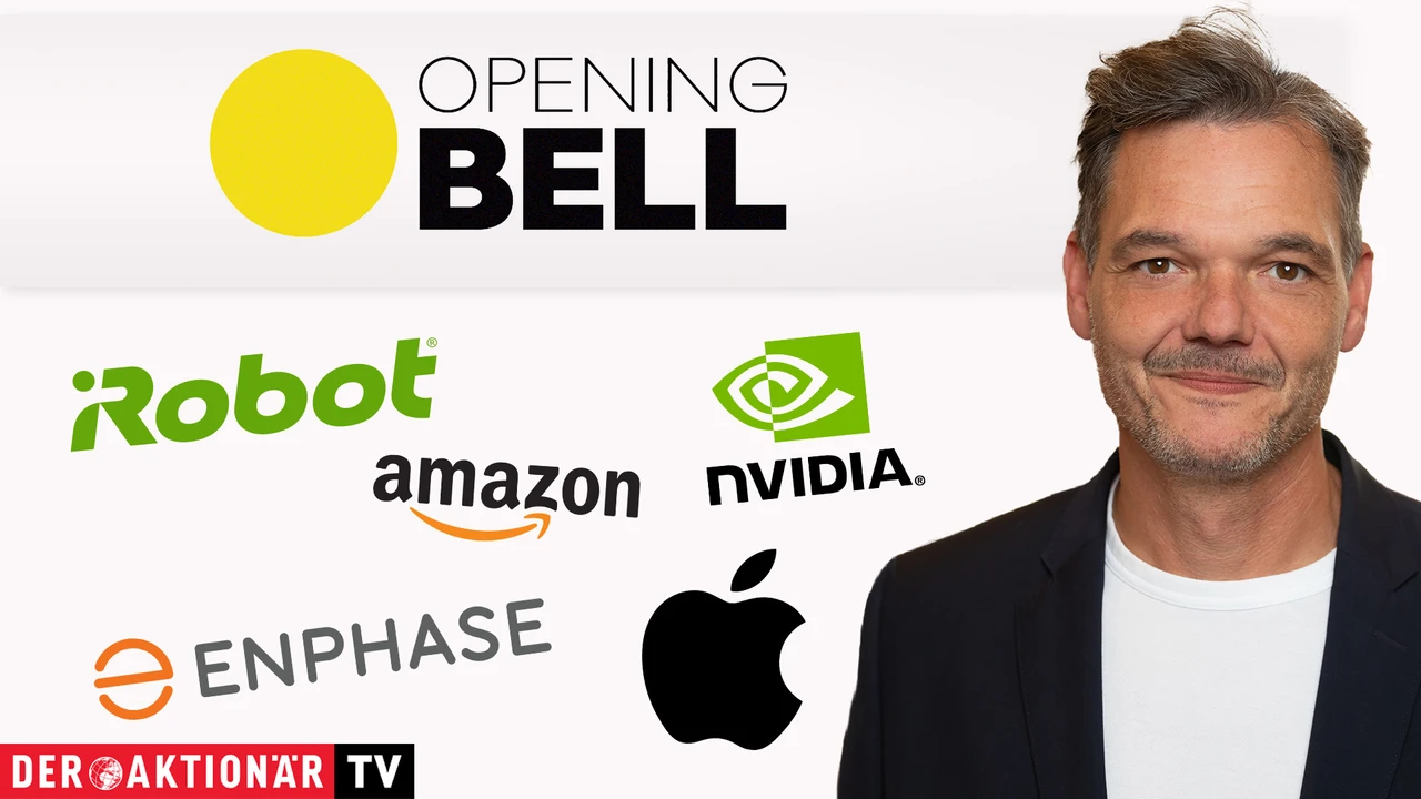 Opening Bell: Ruhiger Wochenabschluss für die Wall Street; Nvidia, iRobot, Amazon, Enphase, Apple im Fokus